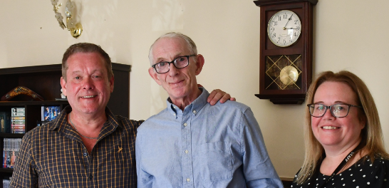 It gave us peace of mind A warmer, safer home for Anthony’s uncle