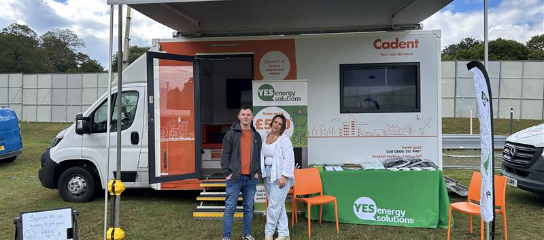 On the road with YES: Delivering energy advice out in the community