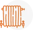 heating heating banner Icon