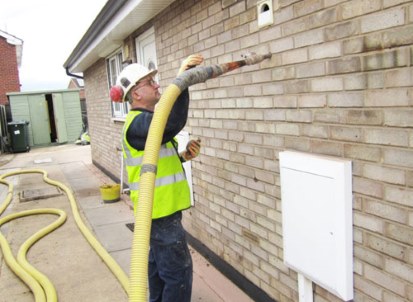 Cavity Wall Insulation or External Wall Insulation