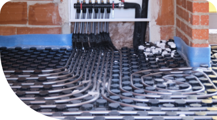 radiant floor heating hydronic manifold